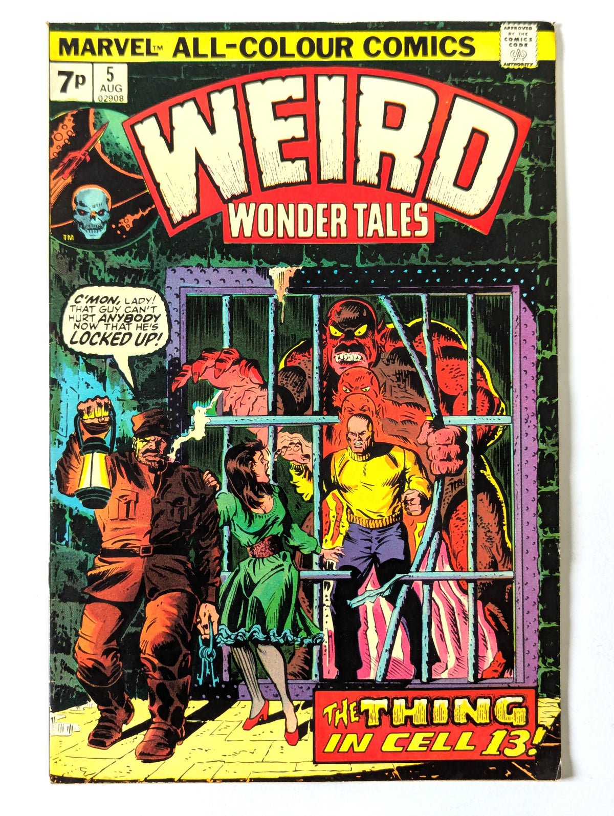 Weird Wonder Tales #5 Marvel Comic Book