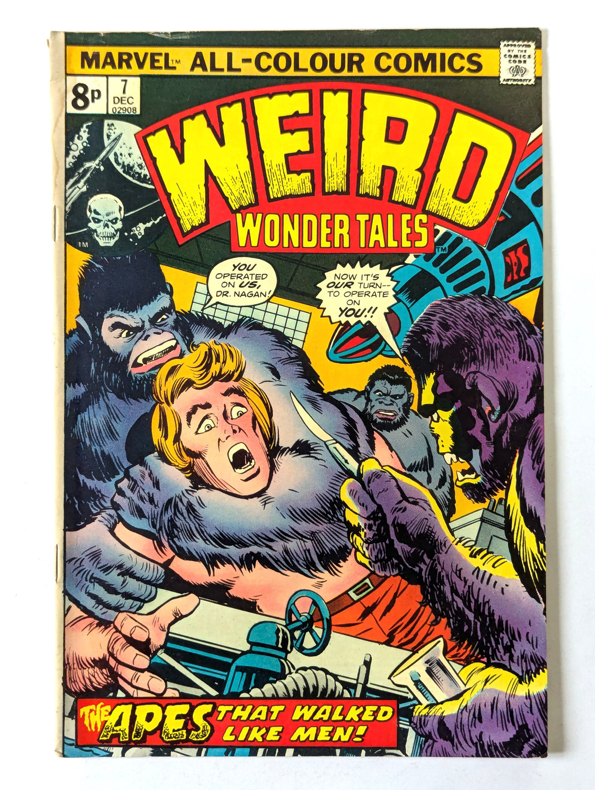 Weird Wonder Tales #7 Marvel Comic Book