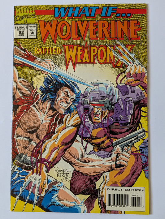 What If...? #62 Marvel Comic Book