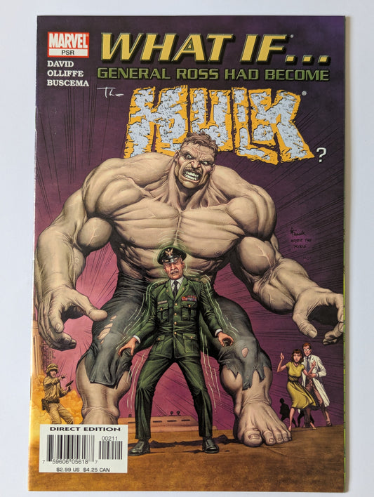 What If General Ross had Become the Hulk? Marvel Comic Book