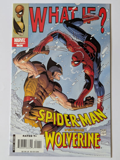 What If? Spider-Man versus Wolverine #1 Marvel Comic Book