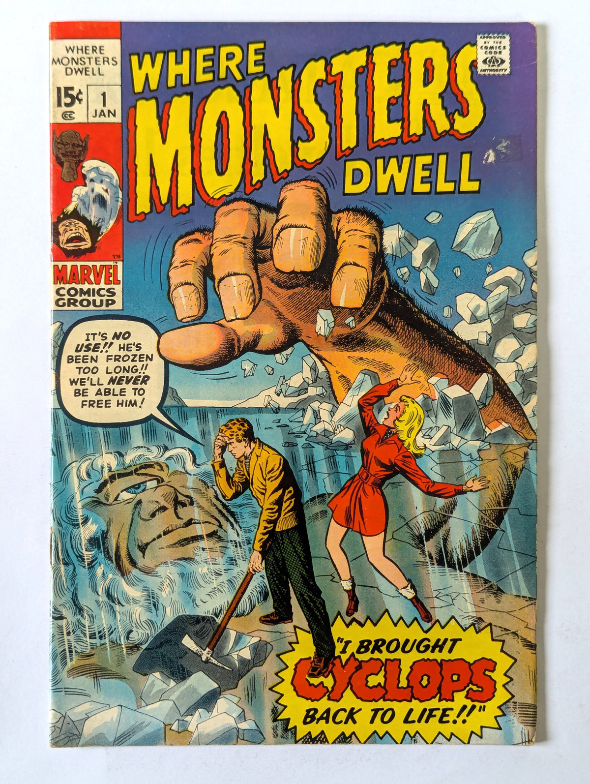 Where Monsters Dwell #1 Marvel Comic Book