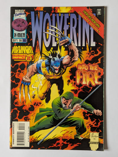 Wolverine #105 Marvel Comic Book