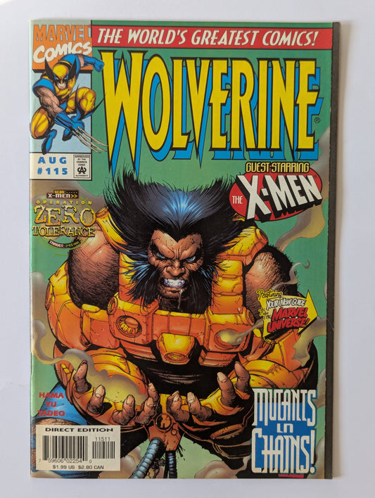 Wolverine #115 Marvel Comic Book