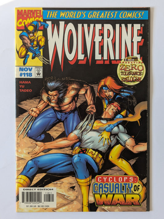 Wolverine #118 Marvel Comic Book