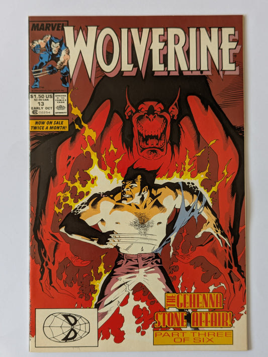 Wolverine #13 Marvel Comic Book
