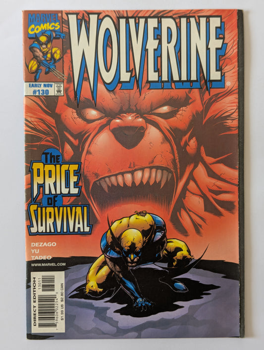Wolverine #130 Marvel Comic Book