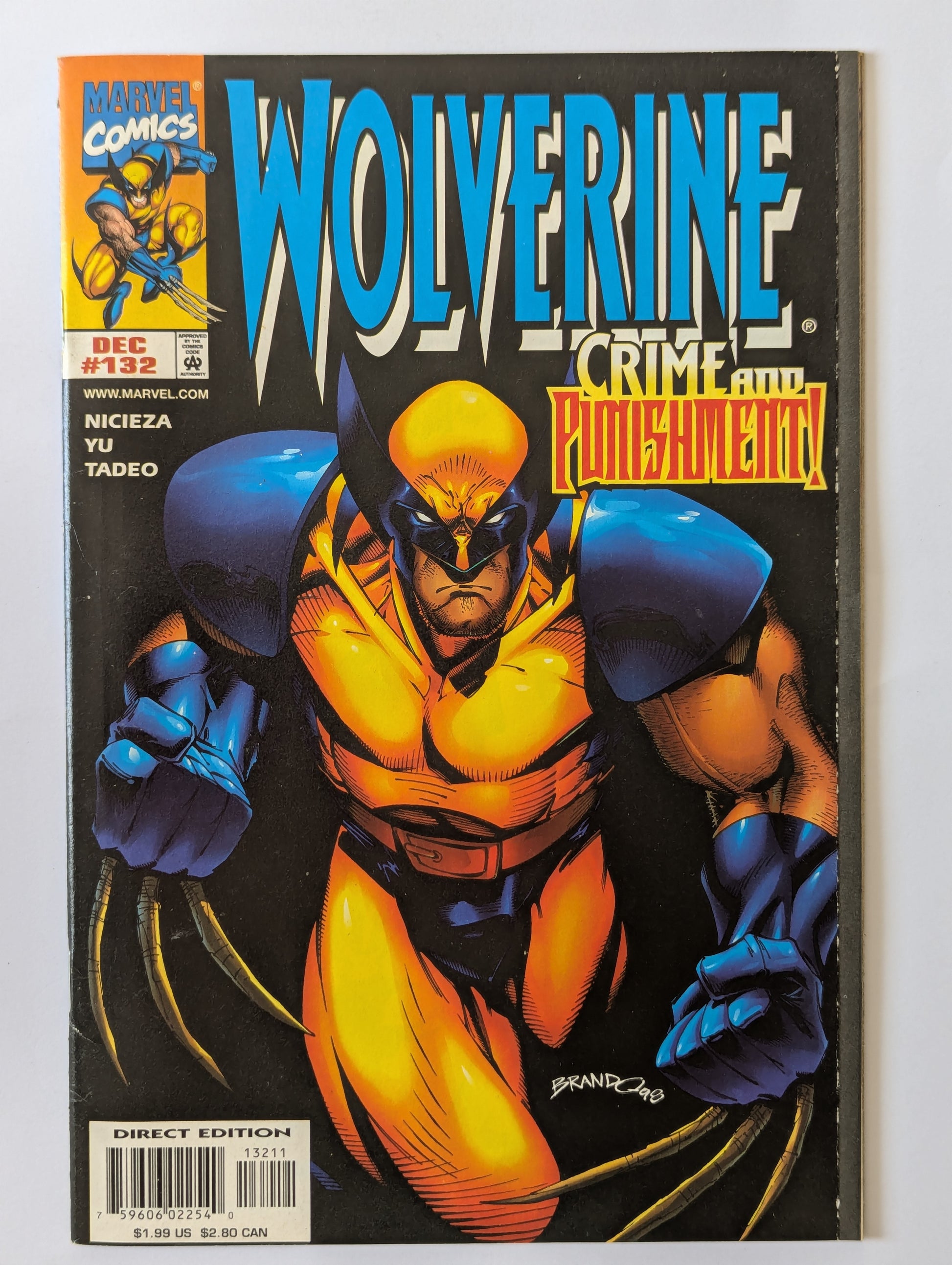 Wolverine #132 Marvel Comic Book