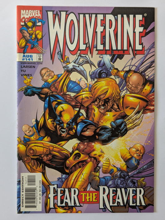Wolverine #141 Marvel Comic Book