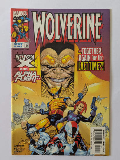 Wolverine #142 Marvel Comic Book