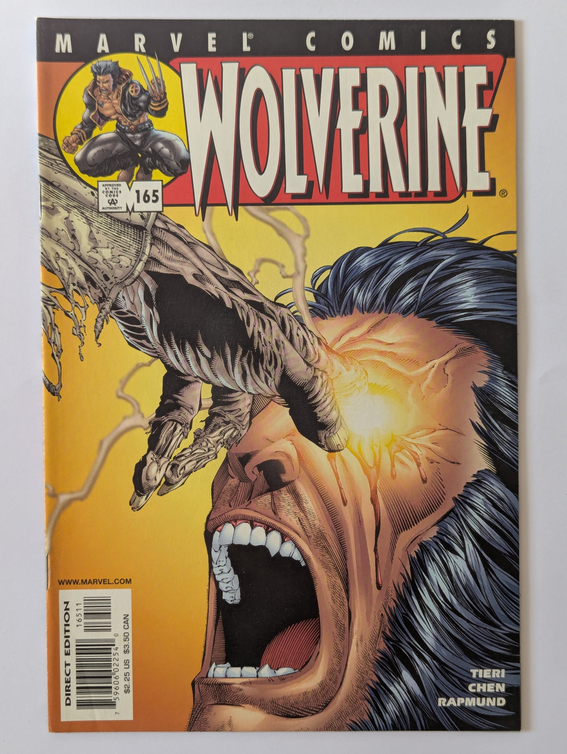 Wolverine #165 Marvel Comic Book