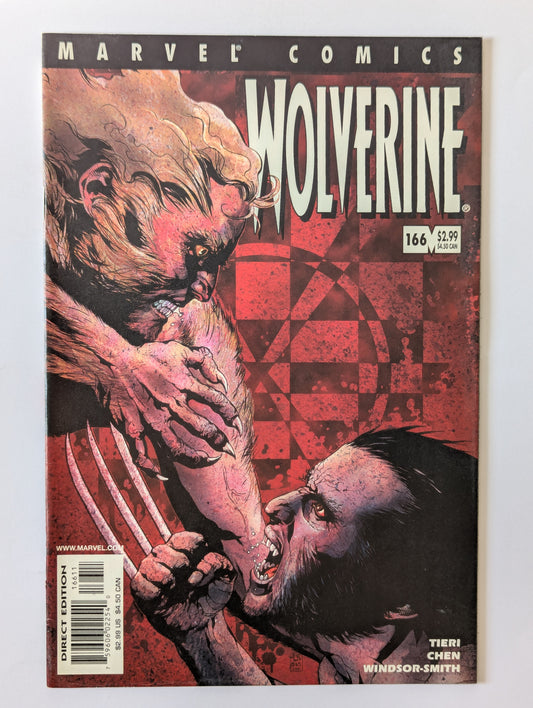 Wolverine #166 Marvel Comic Book