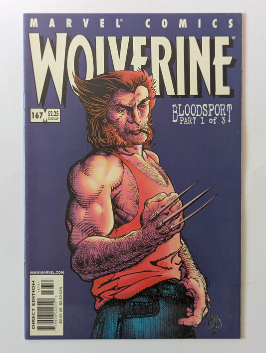 Wolverine #167 Marvel Comic Book