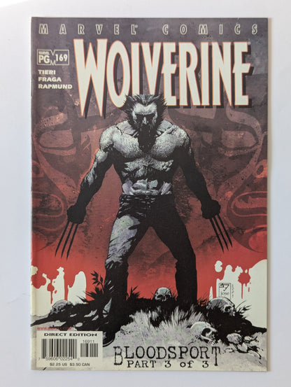 Wolverine #169 Marvel Comic Book