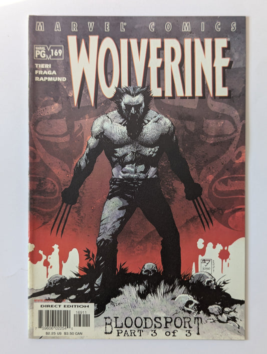 Wolverine #169 Marvel Comic Book