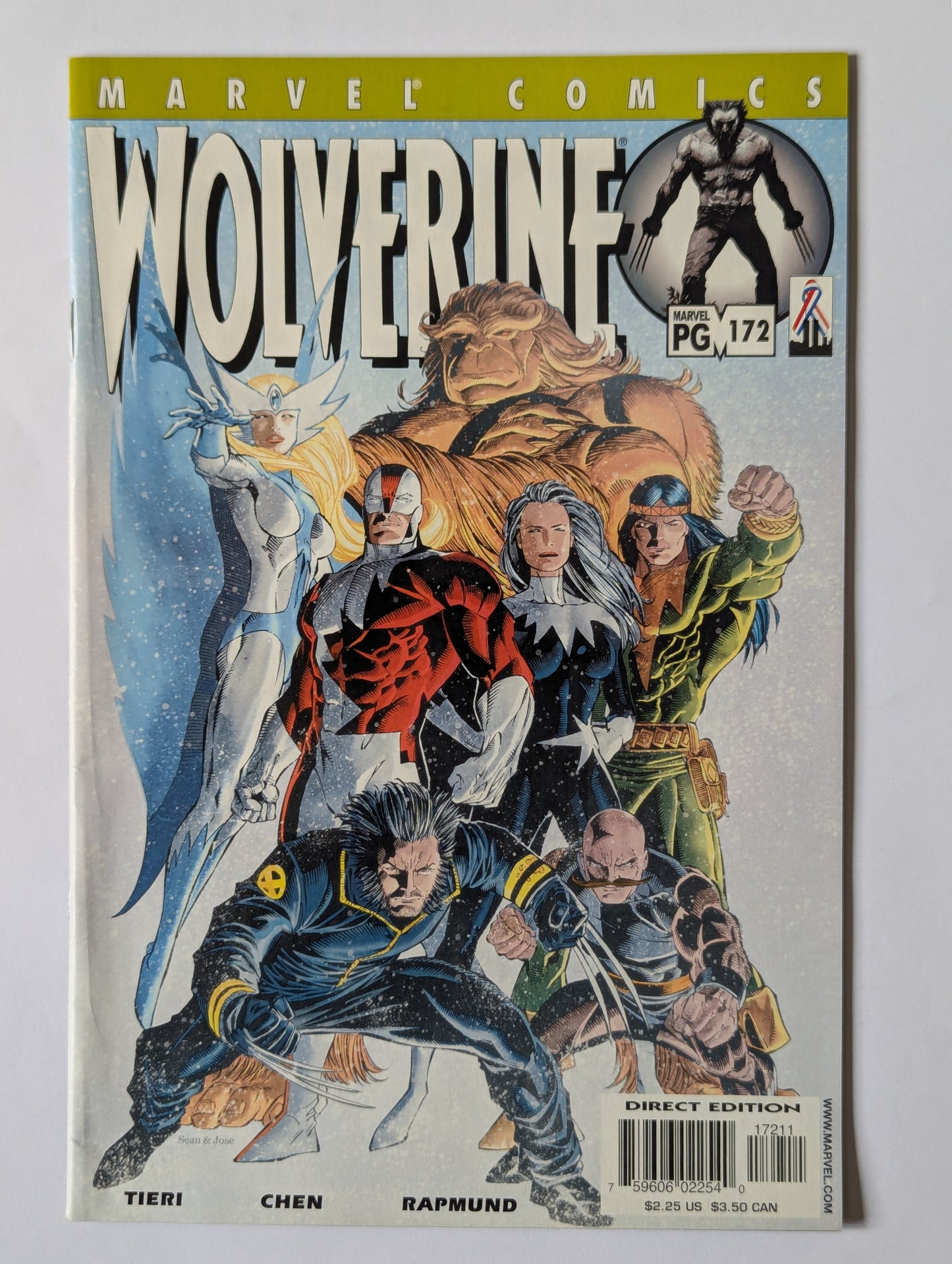 Wolverine #172 Marvel Comic Book