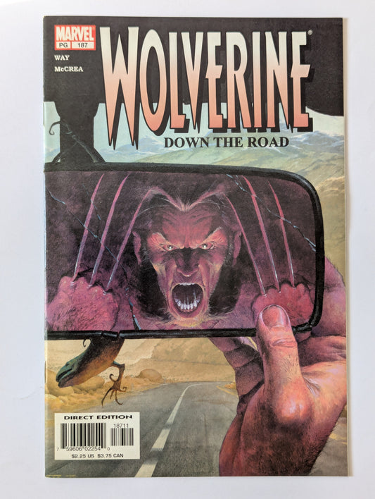 Wolverine #187 Marvel Comic Book