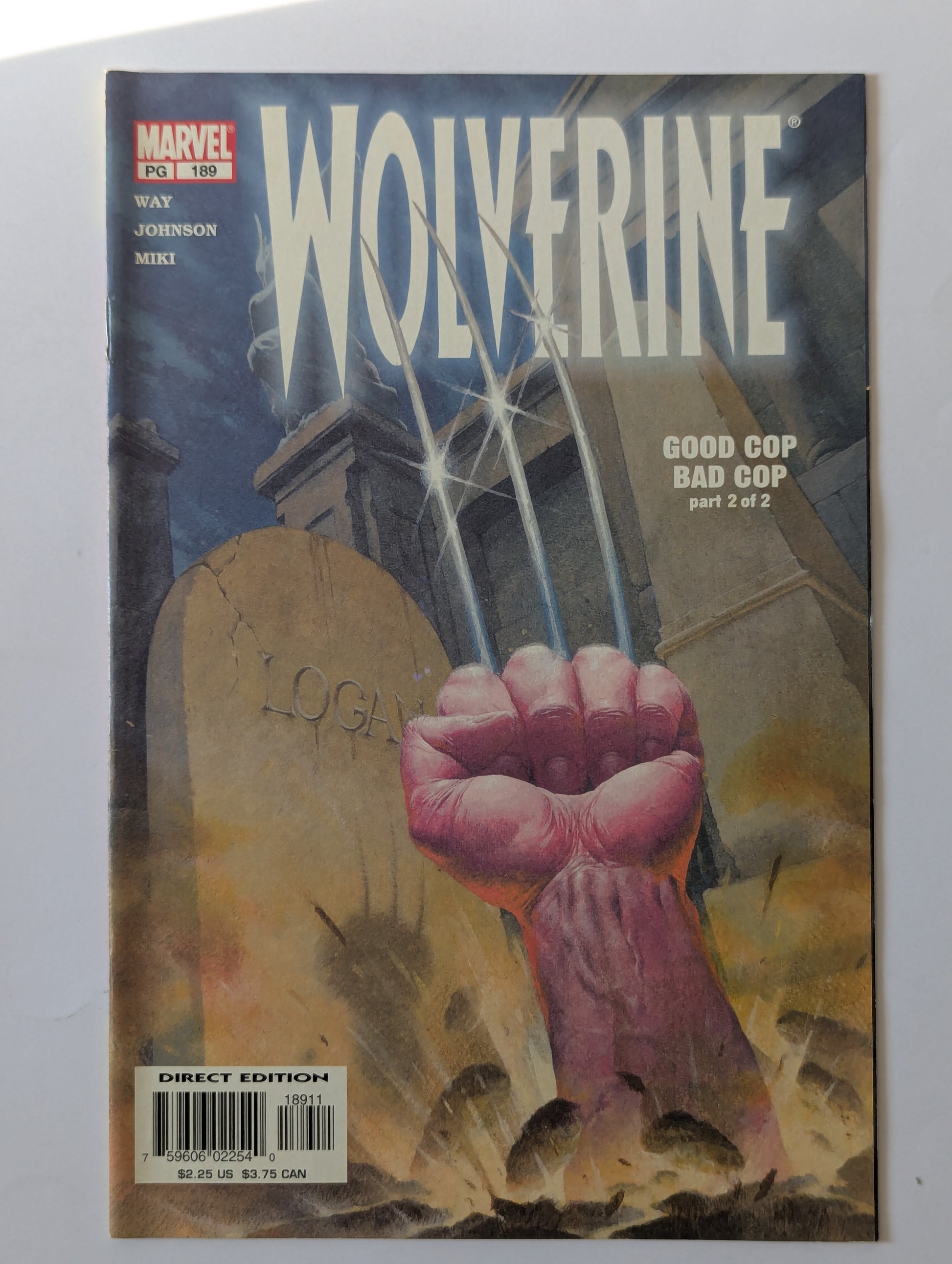 Wolverine #189 Marvel Comic Book