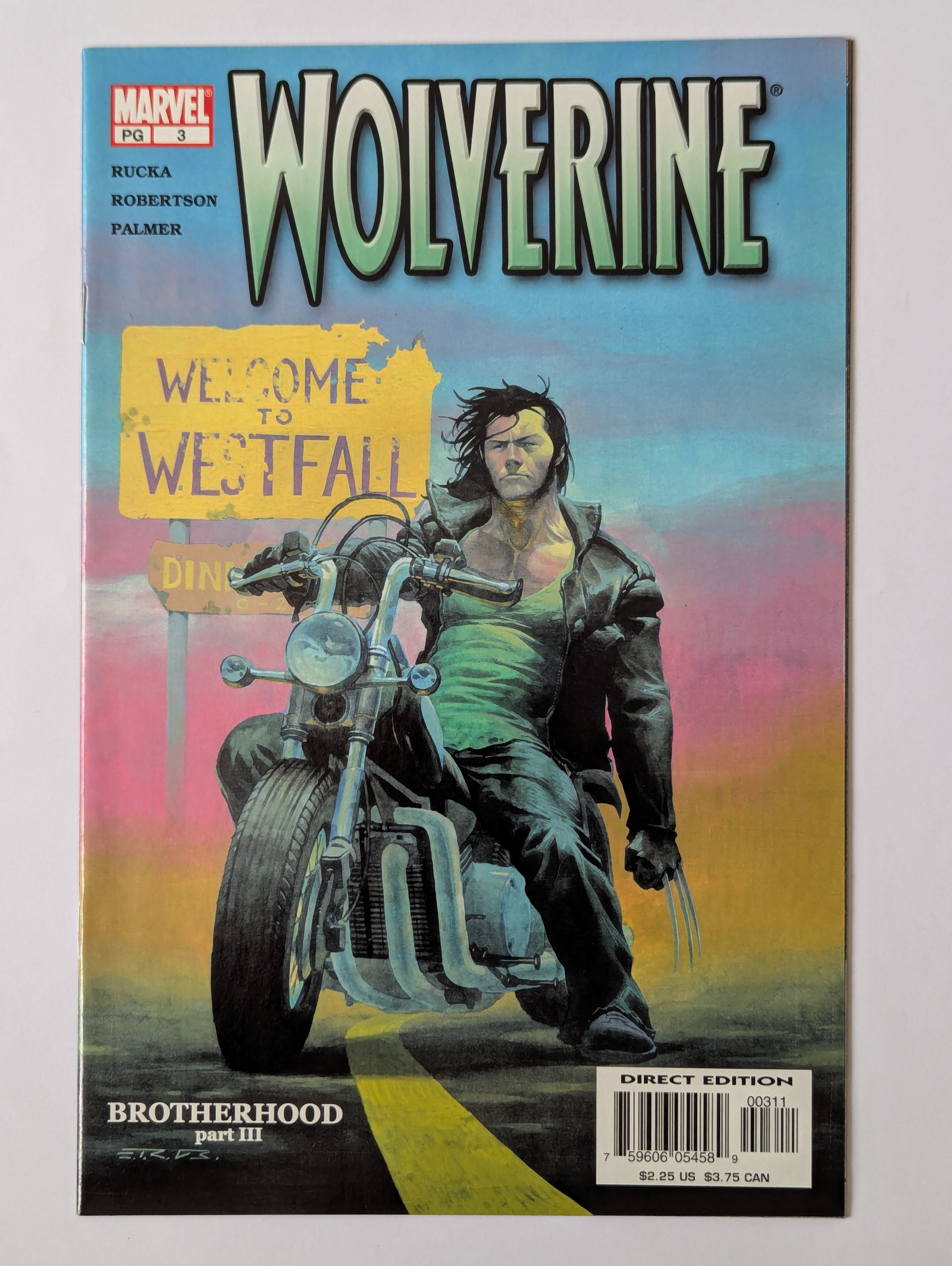 Wolverine #3 Marvel Comic Book