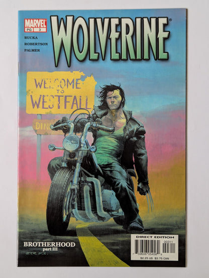 Wolverine #3 Marvel Comic Book