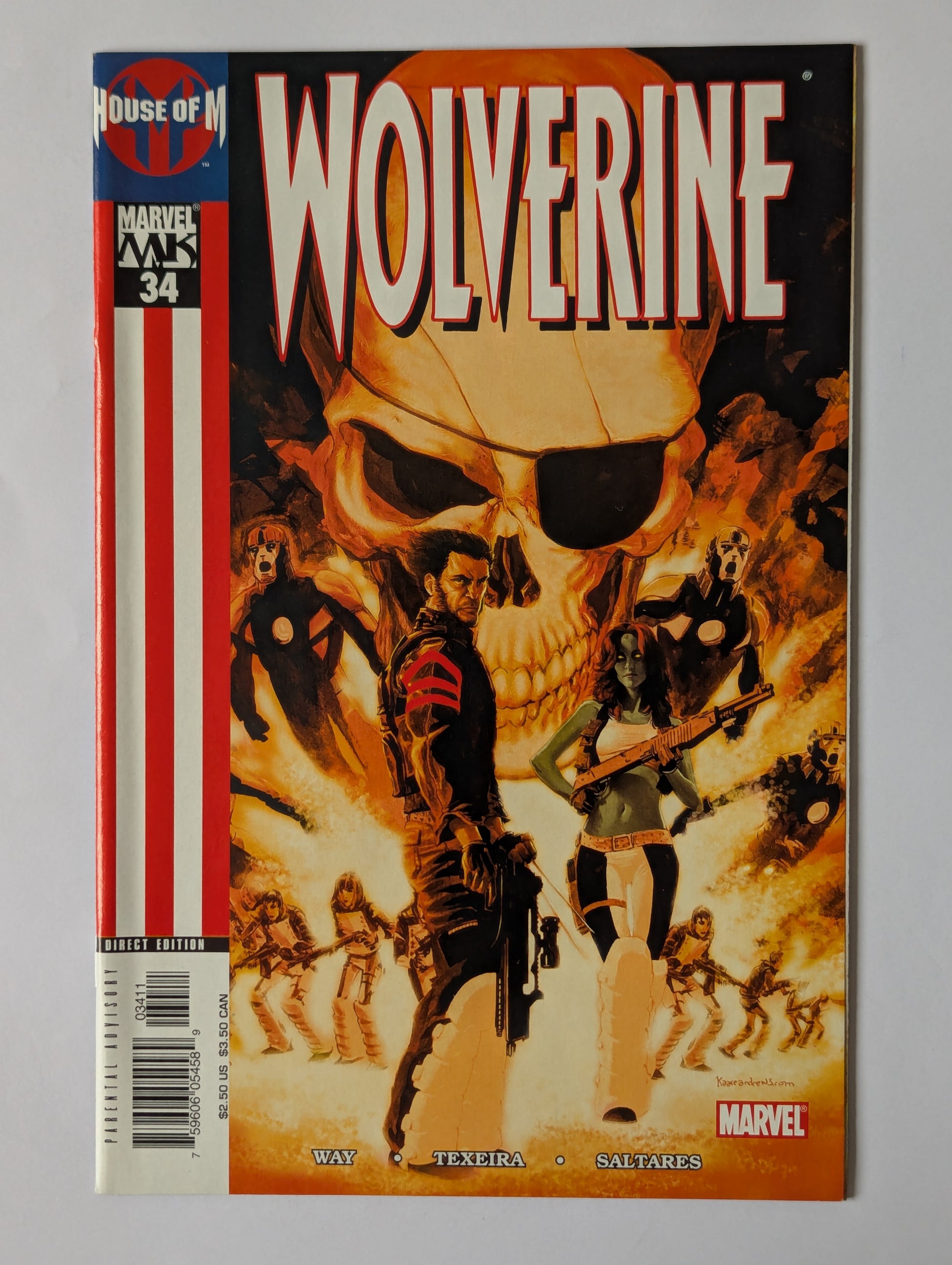 Wolverine #34 Marvel Comic Book