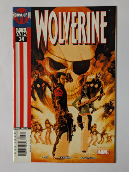 Wolverine #34 Marvel Comic Book