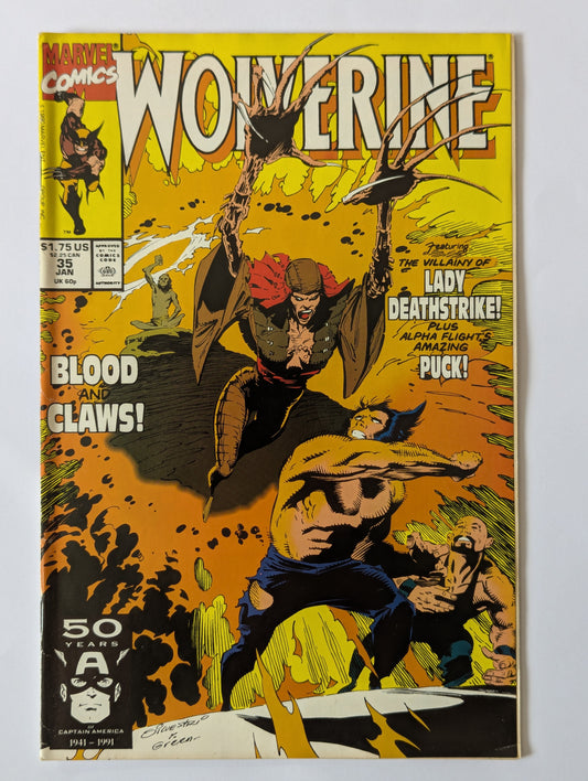Wolverine #35 Marvel Comic Book