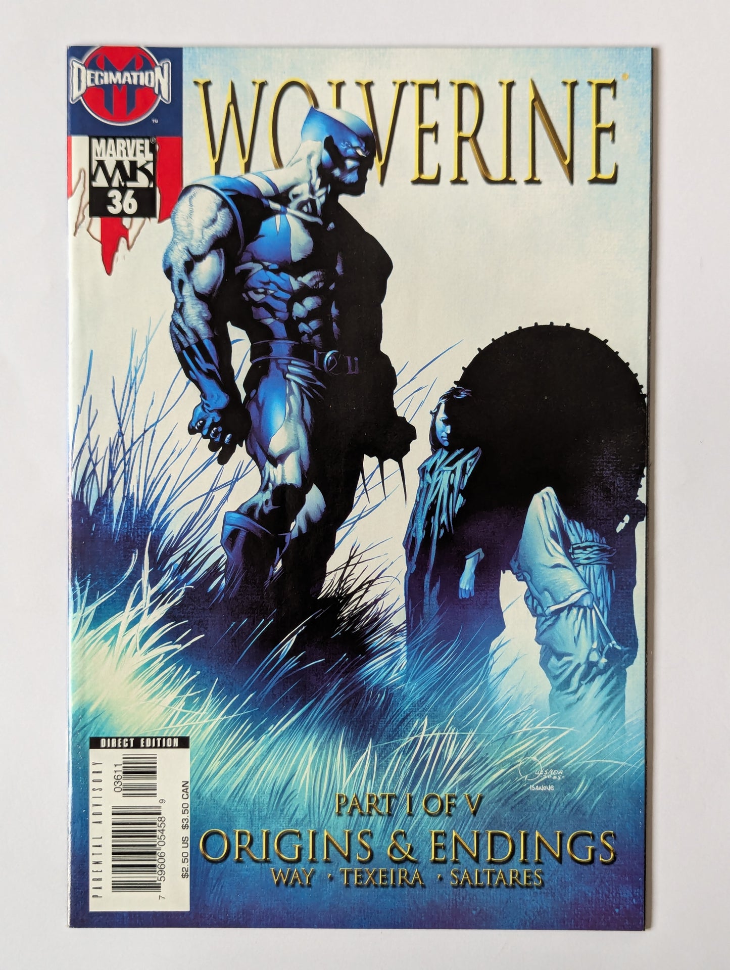 Wolverine #36 Marvel Comic Book