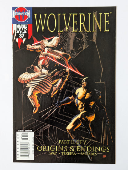 Wolverine #37 Marvel Comic Book