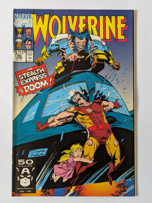 Wolverine #40 Marvel Comic Book