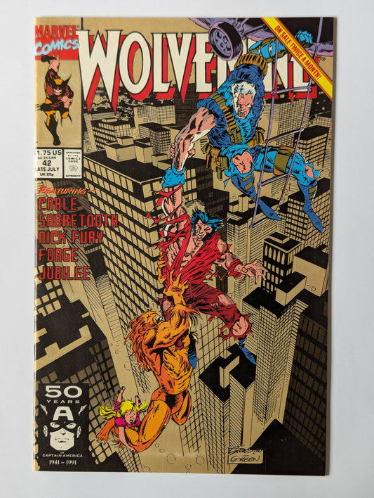 Wolverine #42 Marvel Comic Book