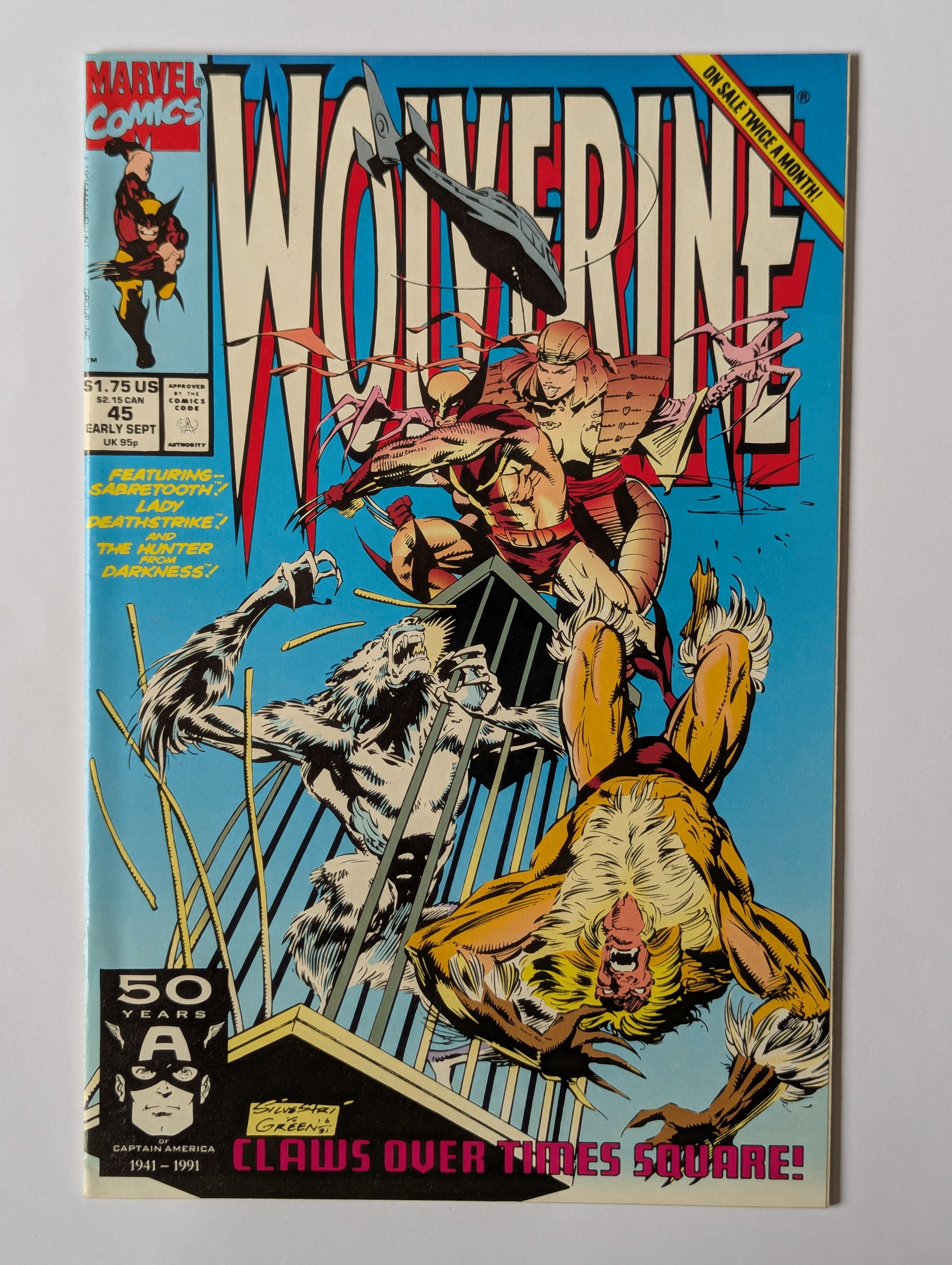 Wolverine #45 Marvel Comic Book