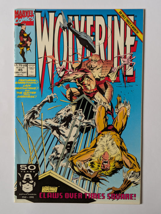 Wolverine #45 Marvel Comic Book
