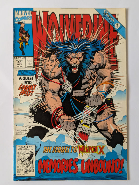Wolverine #48 Marvel Comic Book