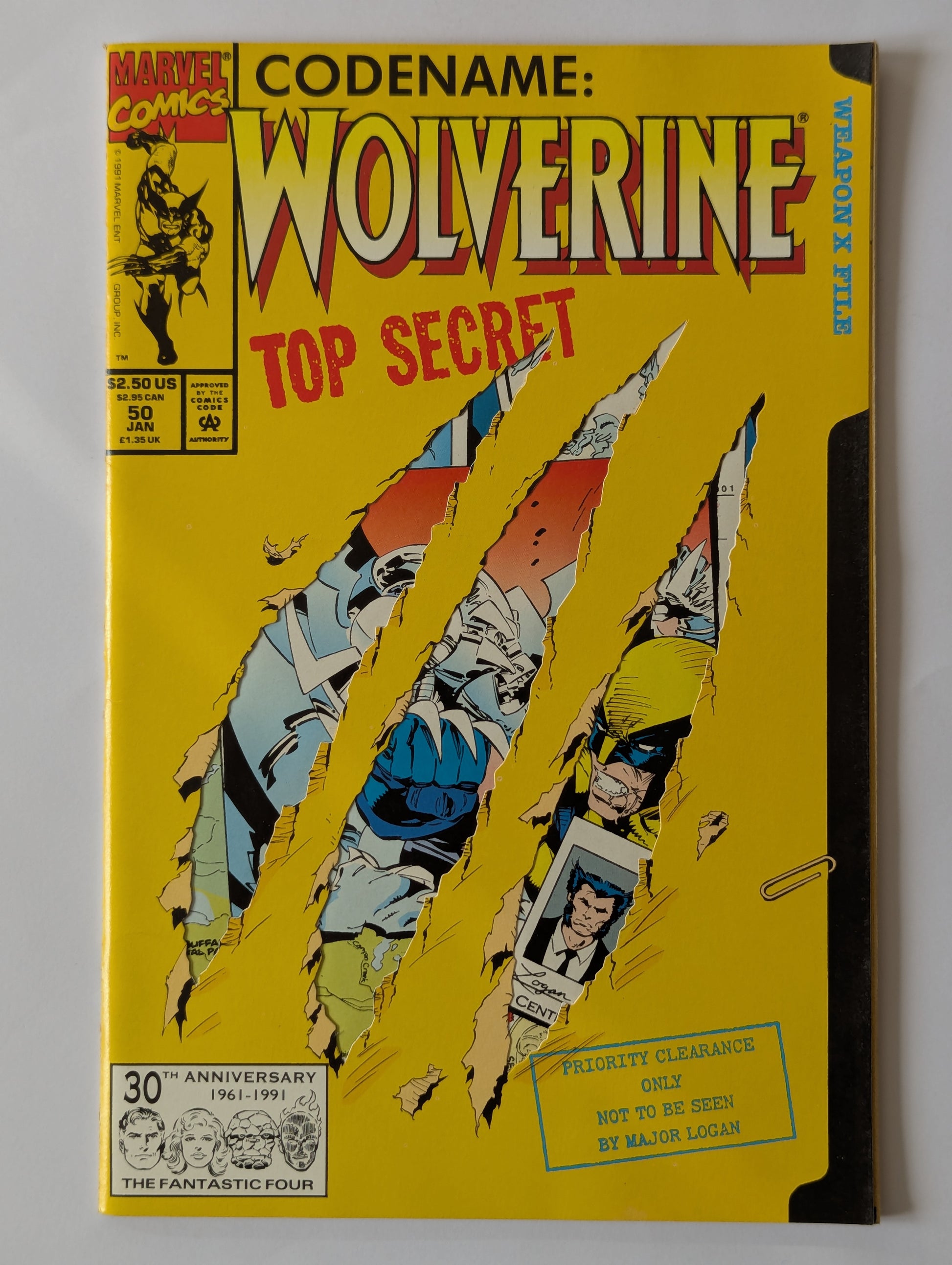 Wolverine #50 Marvel Comic Book
