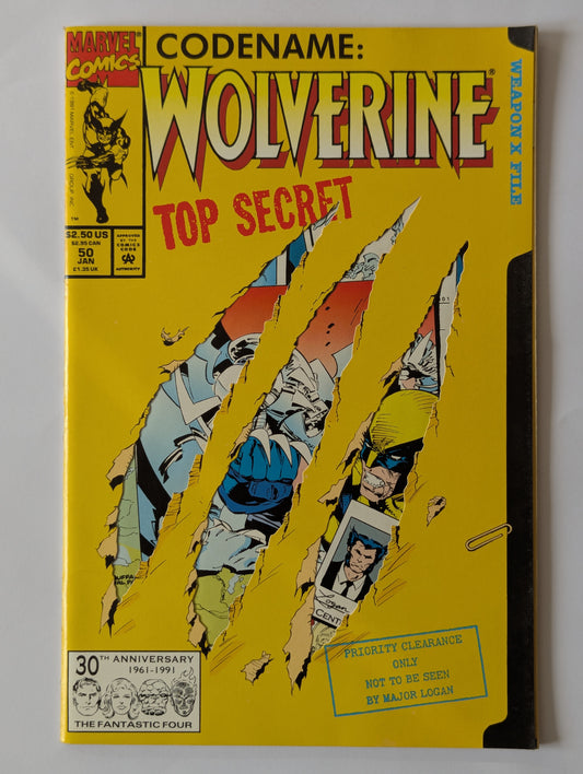 Wolverine #50 Marvel Comic Book