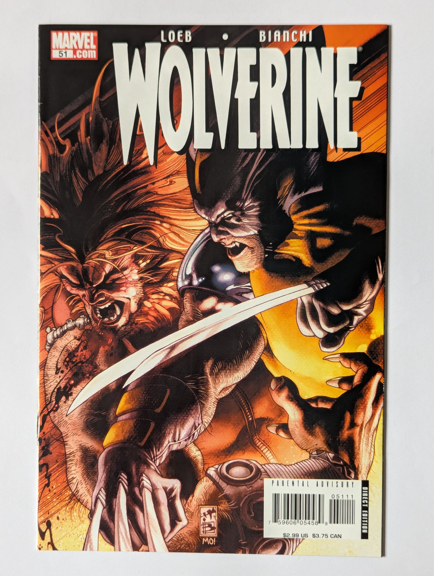 Wolverine #51 Marvel Comic Book