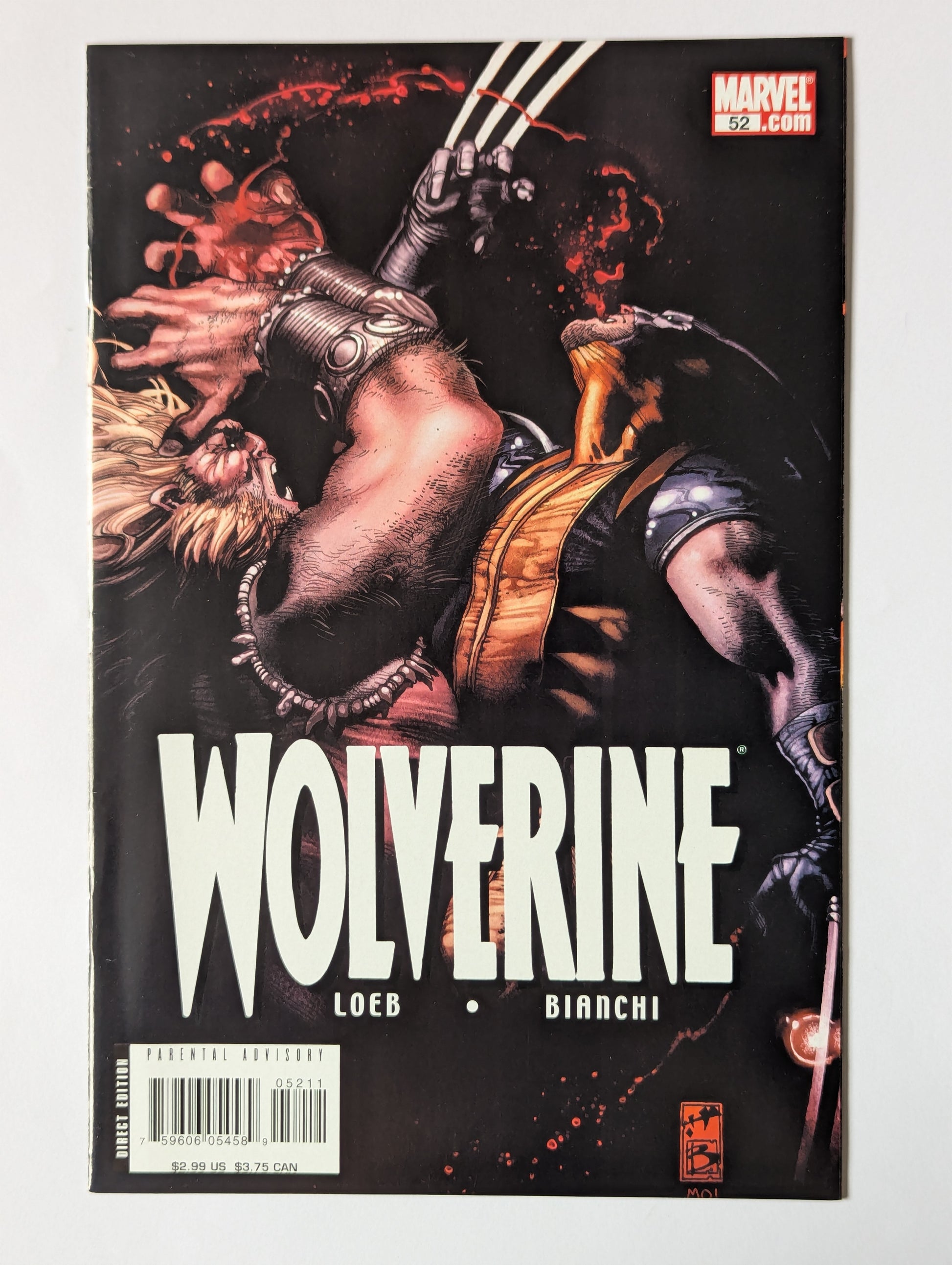Wolverine #52 Marvel Comic Book