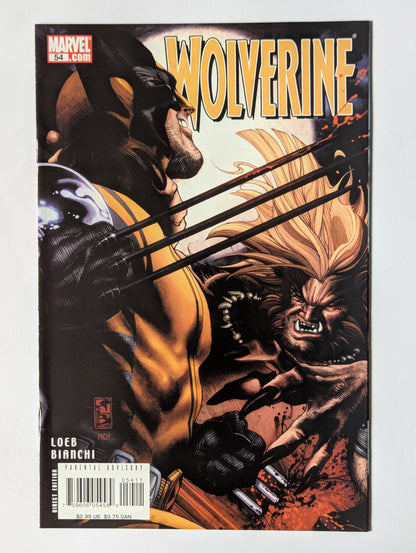 Wolverine #54 Marvel Comic Book