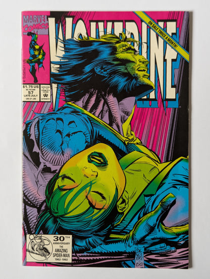 Wolverine #57 Marvel Comic Book