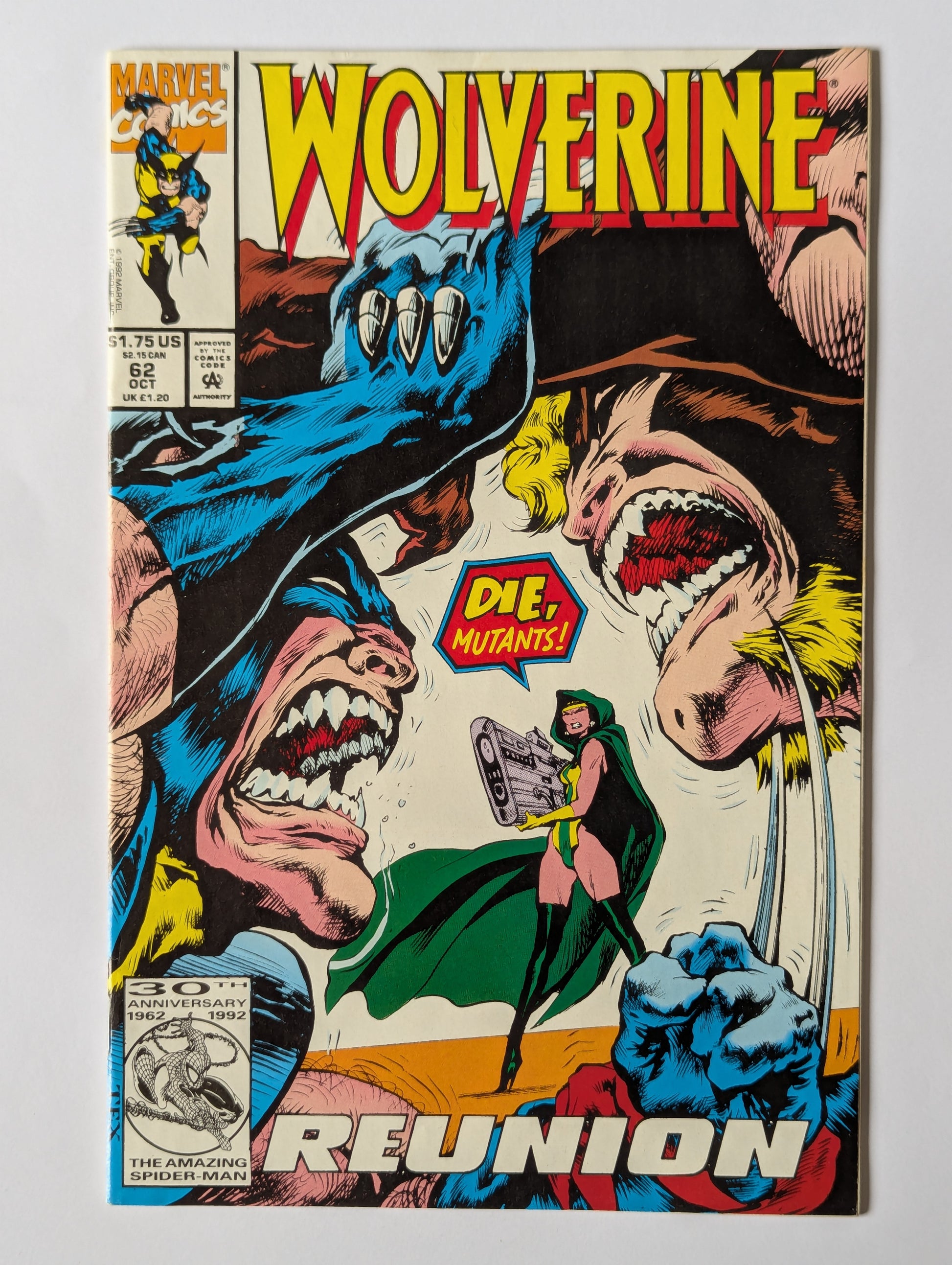 Wolverine #62 Marvel Comic Book
