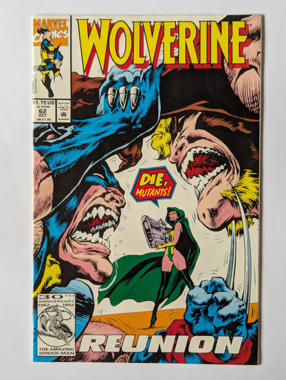 Wolverine #62 Marvel Comic Book