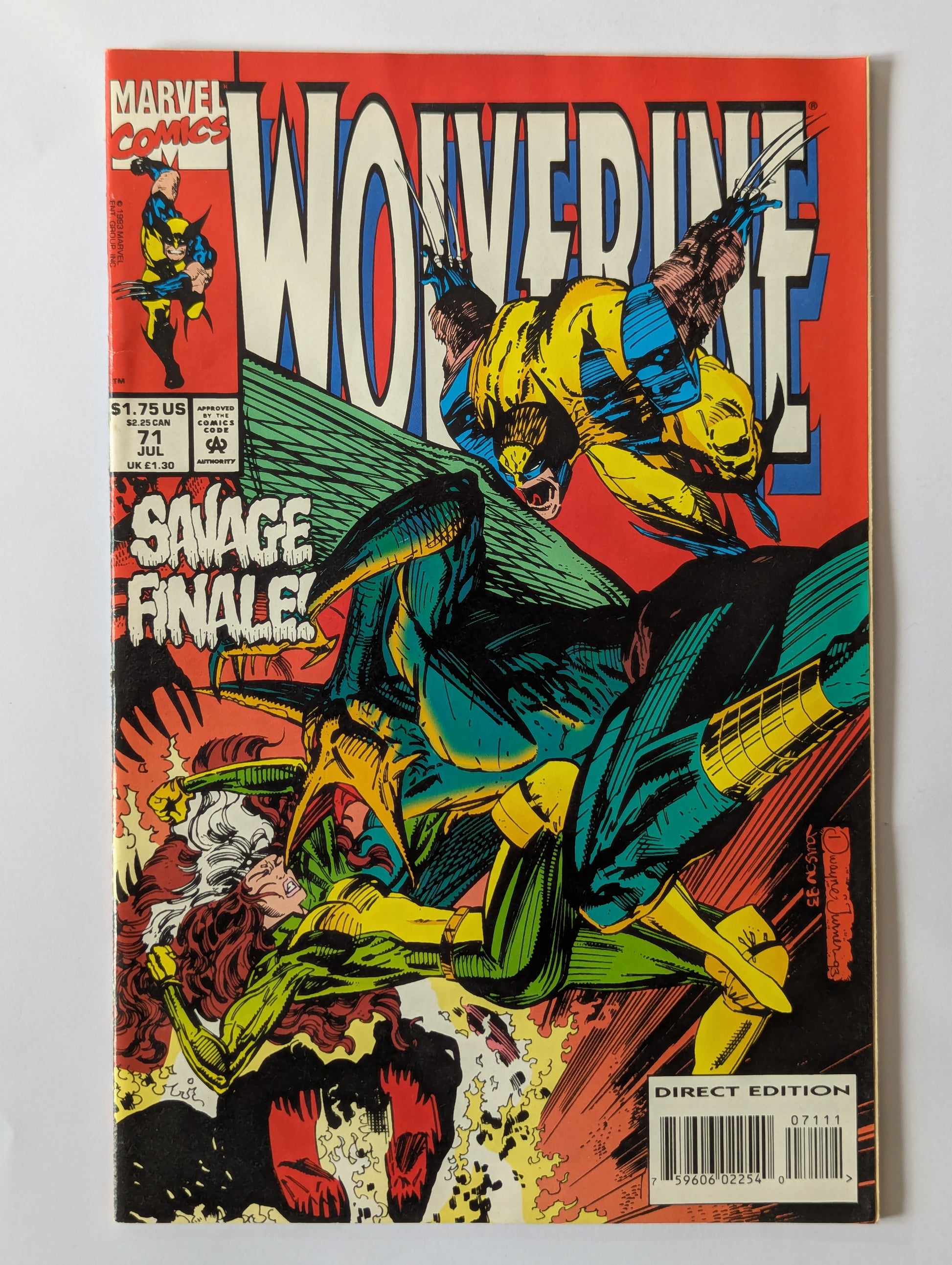 Wolverine #71 Marvel Comic Book