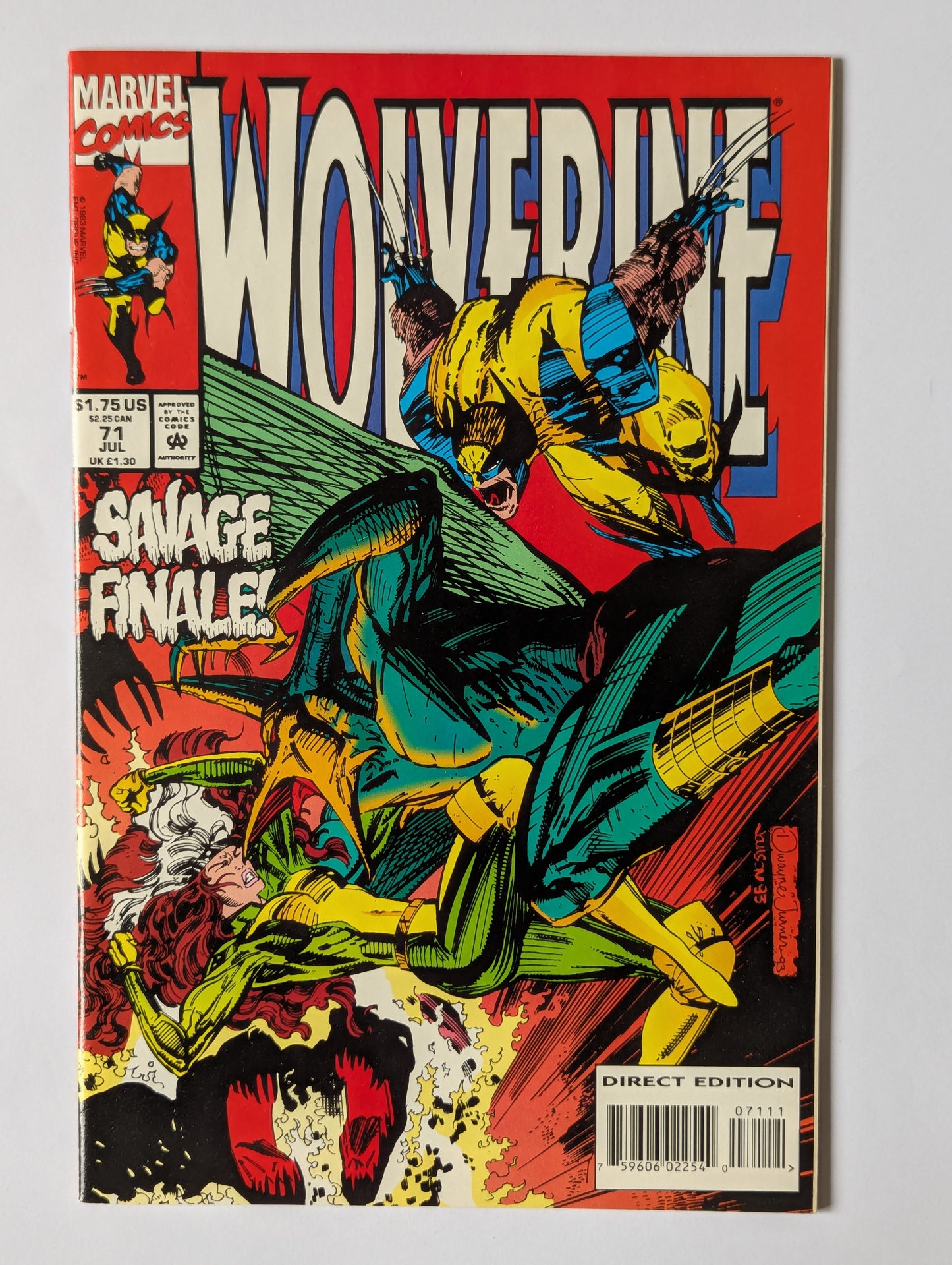 Wolverine #71 Marvel Comic Book