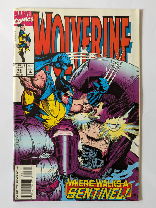 Wolverine #72 Marvel Comic Book