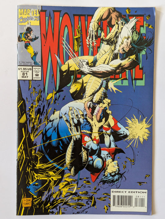 Wolverine #81 Marvel Comic Book