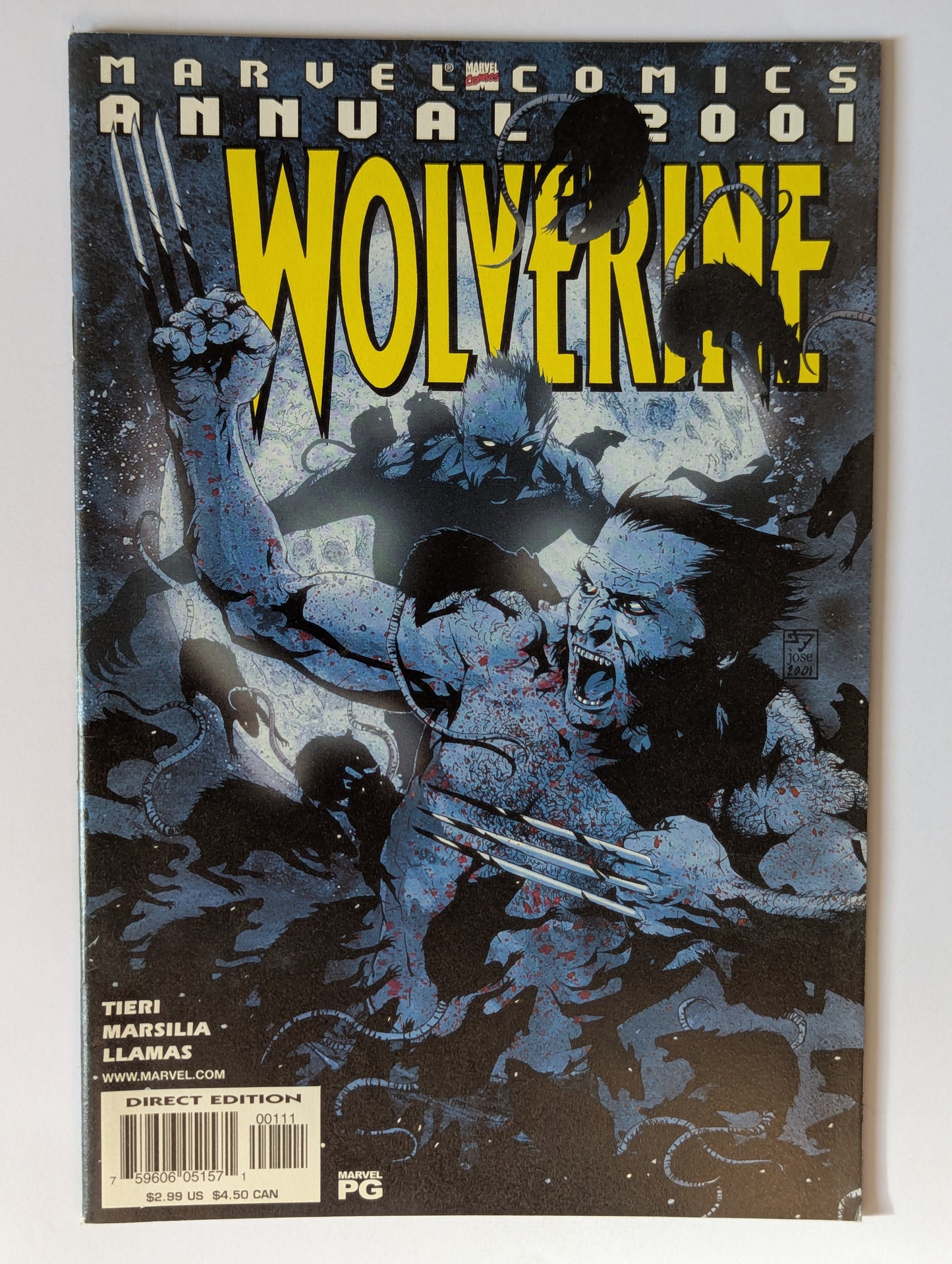 Wolverine Annual 2001 Marvel Comic Book
