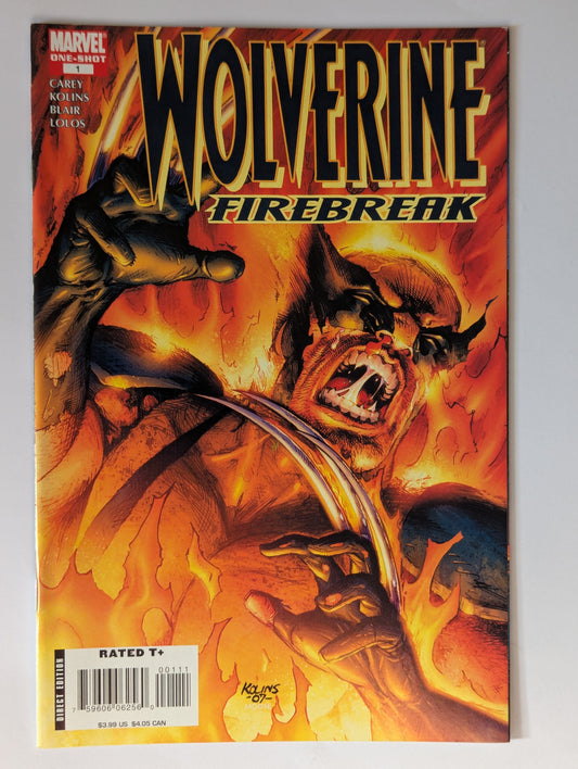 Wolverine Firebreak #1 Marvel Comic Book