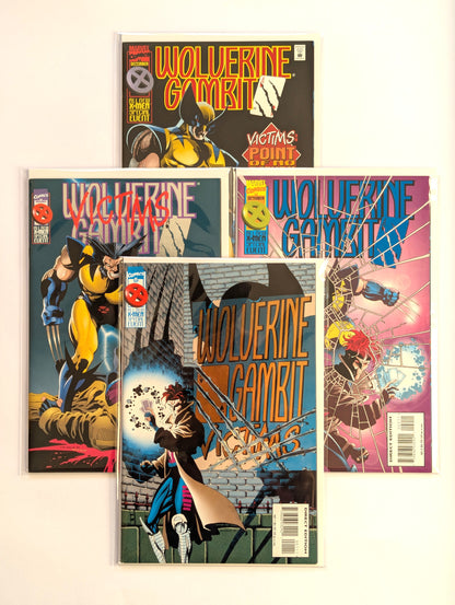 Wolverine / Gambit Victims Complete Series Marvel Comic Book Set