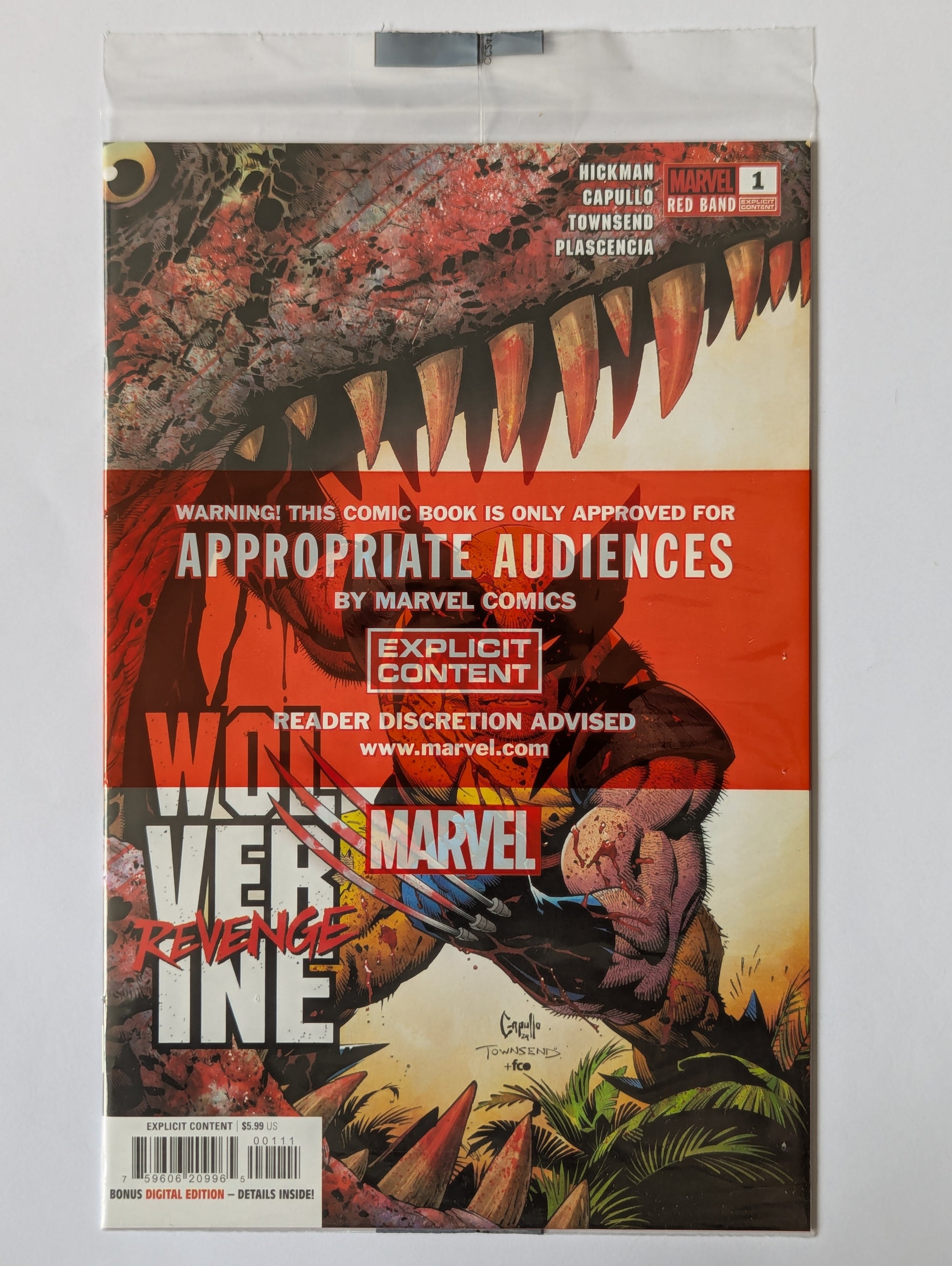 Wolverine Revenge #1 Marvel Comic Book